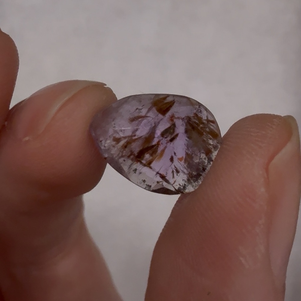 Elegant Purple Super Seven Loose Gemstone!